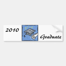 Grad Bumper Sticker