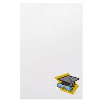 Grad Cap & Diploma Customized Stationery