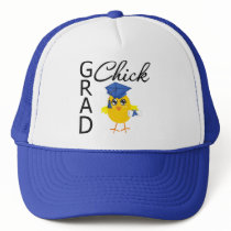 Grad Chick (Blue Cap) hats