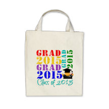 Grad  Class of 2015 Canvas Bags