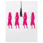 Grad Female Silhouettes flyers
