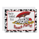 Grad Night Beach Party Invite
