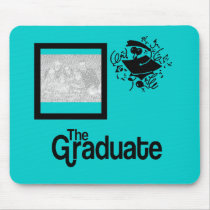 Grad Photo ~ U choose color background~! mousepads by partypassion Grad Photo ~ U choose color background~! mousepads