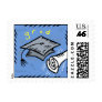 Grad Postage Stamp