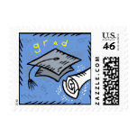 Grad Postage Stamp