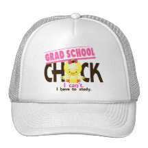 Grad School Chick 1 Mesh Hats