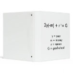Grad School Equation Binder