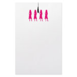 Grad Silhouette Personalized Stationery