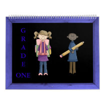 Grade 1 Memory Book Wall Calendar
