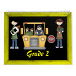 Grade 2 Memories Book calendars