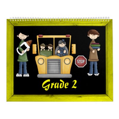 Grade 2 Memories Book Wall Calendars