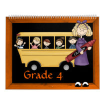 Grade 4 Memories Book Wall Calendars
