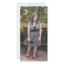 Grade 8 Graduation Designed Book Mark Photo Greeting Card