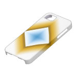 Gradient Blue and Gold Square Iphone 5 Case