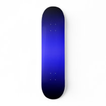 Gradient Blue & Black Skateboard Template