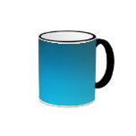 Gradient Blue LED Wash Lighting Coffee Mug