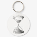 Gradient Hourglass keychains