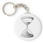 Gradient Hourglass Key Chains
