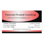 Gradient Red Professional Business Cards