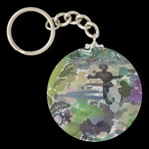 "Gradients Of Color Of Alien Life" Keychain keychains