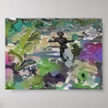 "Gradients Of Color Of Alien Life" Print