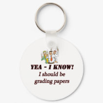 grading papers. keychains by occupationalgifts grading papers. keychains