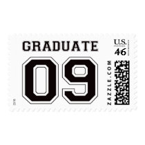 Graduate 2009 - Black postage