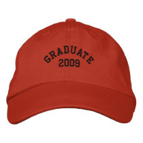 Graduate 2009 Class of 2009 embroidered hats by DragonCat Graduate 2009 Class of 2009 embroidered hats