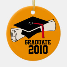 Graduate 2010 Christmas Ornament