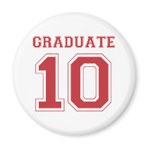 Graduate 2010 - Red magnets by visualnewbie Graduate 2010 - Red magnets