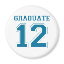 Graduate 2012 - Blue magnets by visualnewbie Graduate 2012 - Blue magnets