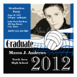 Graduate 2012/ Volleyball Custom Invitation