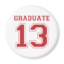 Graduate 2013 - Red magnets by visualnewbie Graduate 2013 - Red magnets