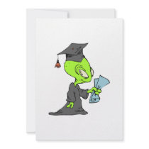 Graduate Alien Custom Invitations