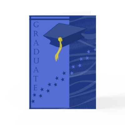 Graduate Blank Card by elledeegee