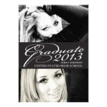 Graduate Class of 2013 Typography Photo Invite