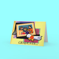 Graduate... Congratulations Card cards