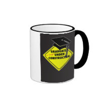 Graduate Construction Hat mugs