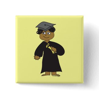 Graduate, Ethnic Male button