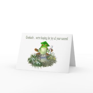 Graduate Frog card