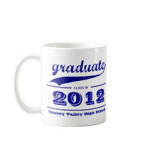 Graduate Grunge Mug - Customize Class of mugs