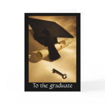 Graduate - Open Door Greeting Cards