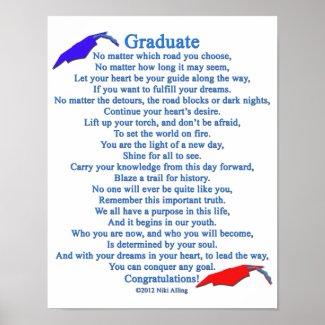 Graduate Poem Posters
