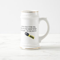 Graduate school woes Mug w flashlight graphic