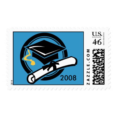 Graduate Stamp 2009! by pawtraitart