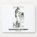 Graduate Student (Skeleton) Mousepads