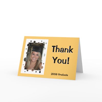 Graduate Thank You Cards by sharpcreations