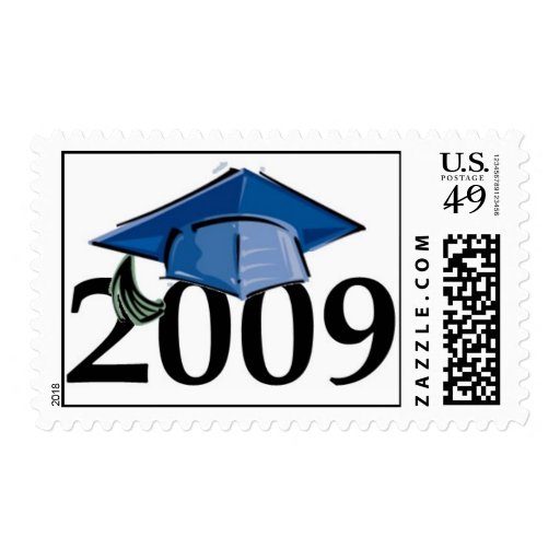 Graduation 2009 postage stamp Zazzle