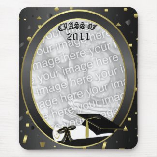 Graduation 2011 Insert own Grad photo mousepad