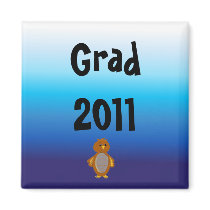 Graduation 2011 fridge magnet